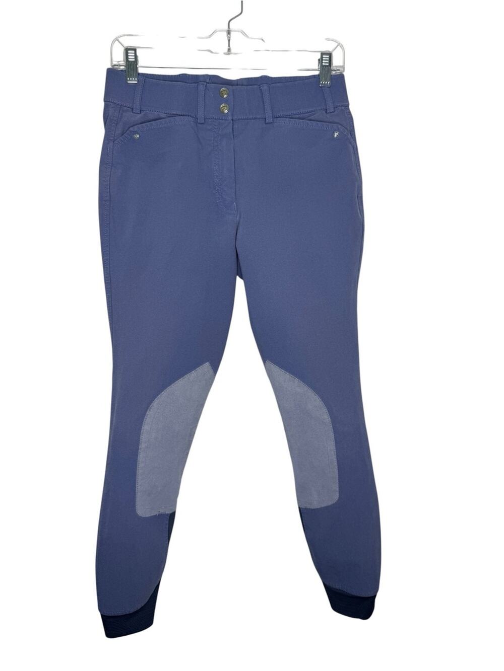 ARIAT / blue Prelude Knee Patch Riding Breeches Equestrian Pants / 26L
